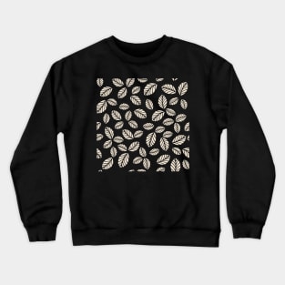 Leaves pattern Crewneck Sweatshirt